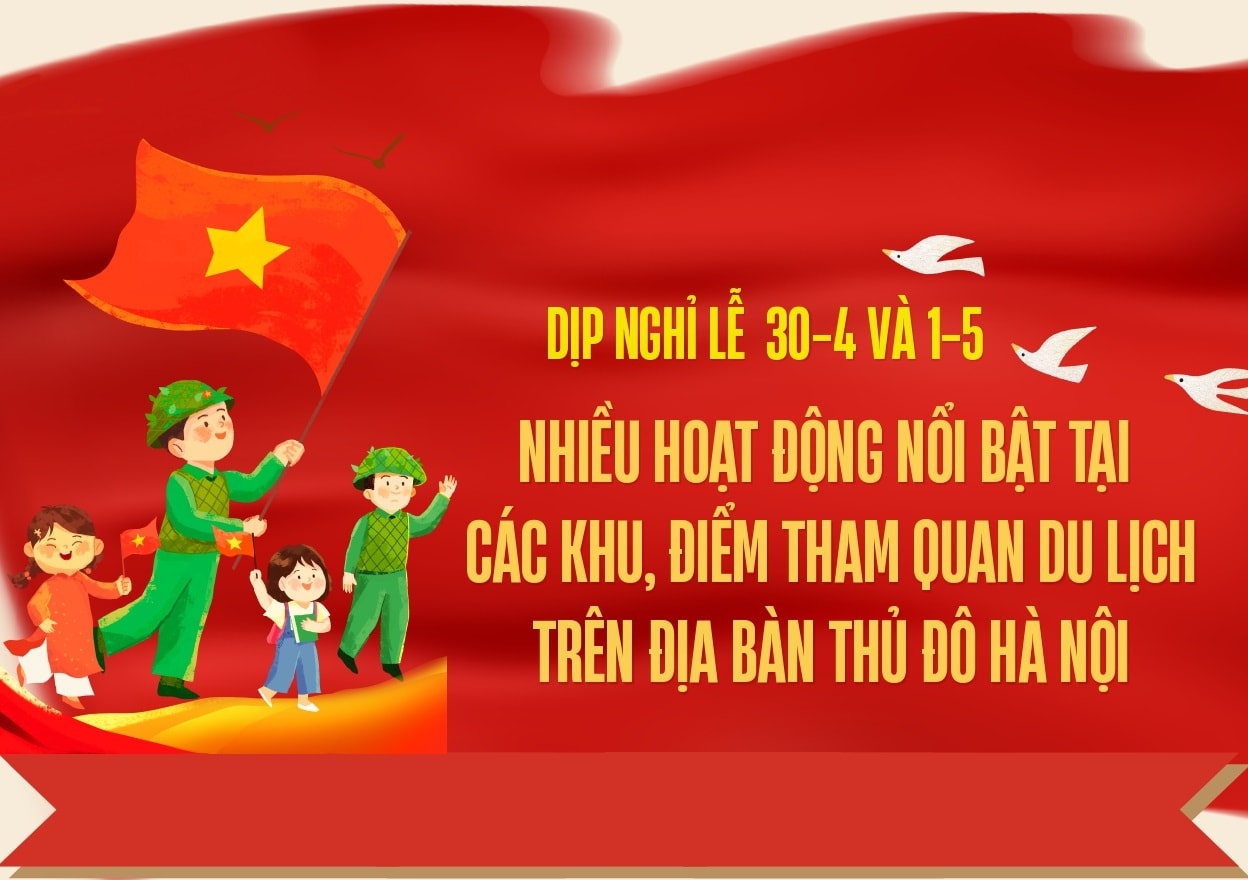 Nhiều hoạt động tại các khu, điểm tham quan du lịch trên địa bàn Thủ đô dịp nghỉ lễ